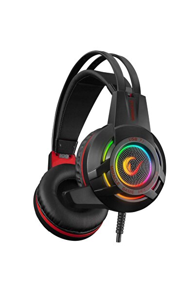Rampage Miracle-x4 Siyah Rgb Led 7.1 Surround Sound System Mikrofonlu Oyuncu ...