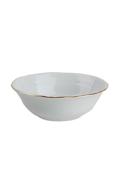 Porland Porcelain 13cm Gold Gilt Bowl 12 Pieces