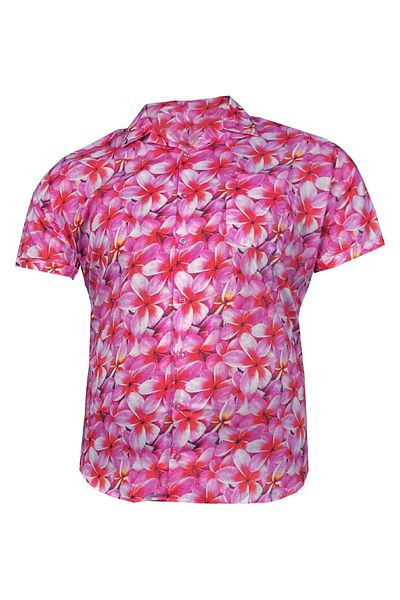 Lifeguard Unisex Ροζ Πουκάμισο Χαβάης Plus Size