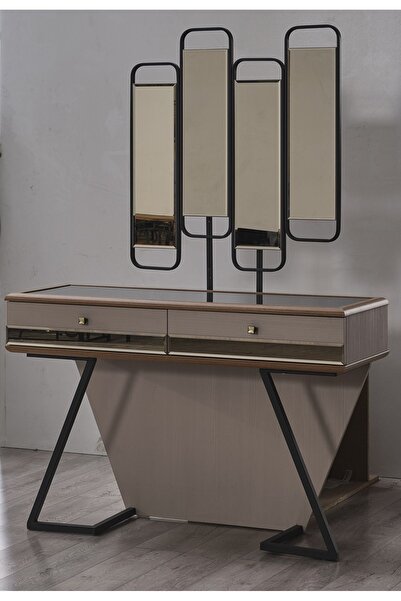 Tutku Yatak Vivaldi Dresuar & Ayna Çekmeceli Konsol Makyaj Masası