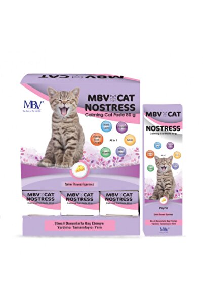 MBV İLAÇ Mbv Cat Nostress - Kediler Için Stres Önleyici Paste 50 Gr