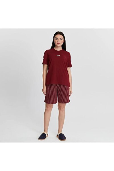 Bella Dossi Lover Romantic Pajama Set - Moon & Star Printed with Shorts