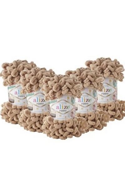 Alize Puffy 262 - Πακέτο 5 Παπούτσια σε μπεζ χρώμα