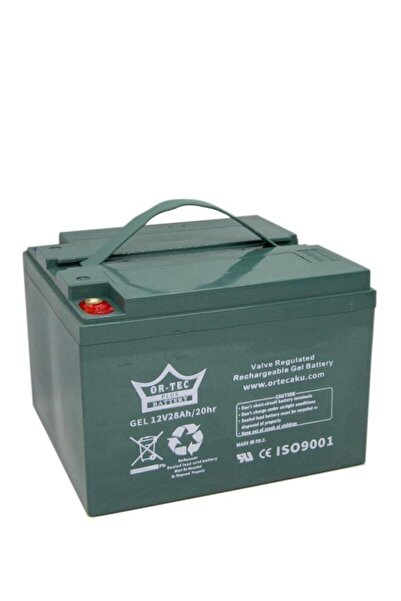 ORTEC 12v 28ah Akü Engelli Araba Aküsü