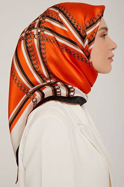 Armine ARMINE Шовковий шарф 8845D - Твіл Ностальгія