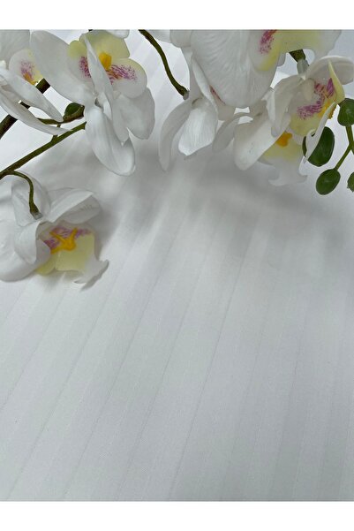 LUFA HOME Striped Cotton Satin Bed Sheet Set