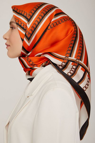 Armine ARMINE Silk Scarf 8845D - Twill Nostalgia
