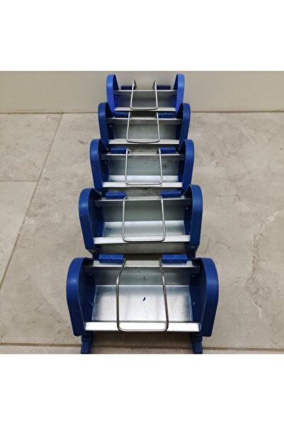 Cosartavukculuk Güvercin Civciv Metal Galvaniz Yemlik 15 Cm 5 Adet