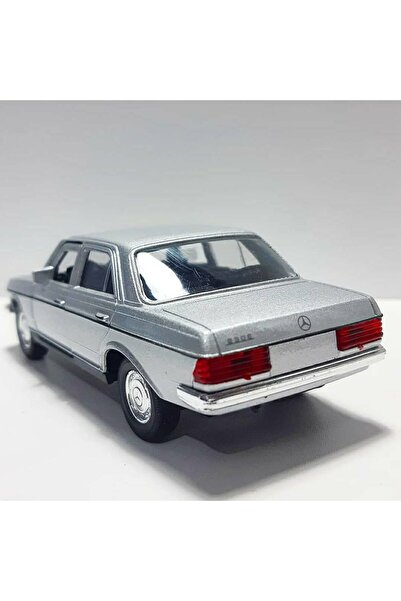 Genel Markalar 1.36 ÖLÇEK WELLY MARKA LİSANSLI MERCEDES BENZ W123 KASA GRİ RENK 12CM MODEL METAL ARABA