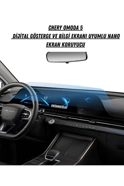 UniqAnatolia Chery OMODA 5 - Digital Display and Information Display, Compatible Nano Screen Protector