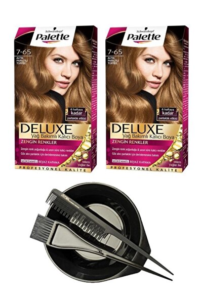 Palette Saç Boyası 7-65 X2+ Saç Boyama Seti