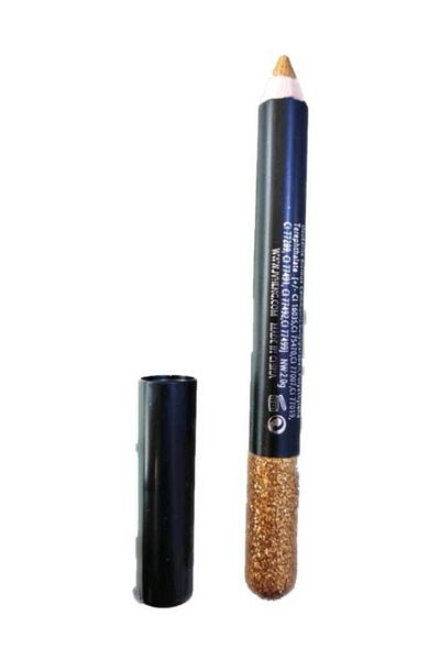 Makeuptime Glittered Eye Pencil Yellow 2 Pieces