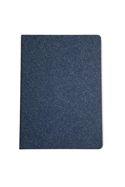 Arwey Acar Natura Hard Cover - Striped Dark Blue Deal Book, 15*21 Cm, 224 Pages