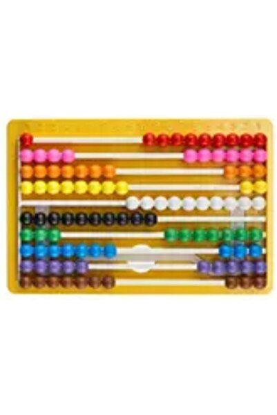 TGB Raylı Abaküs Mihsap Sayı Boncuğu Renkli TGB-009 2702