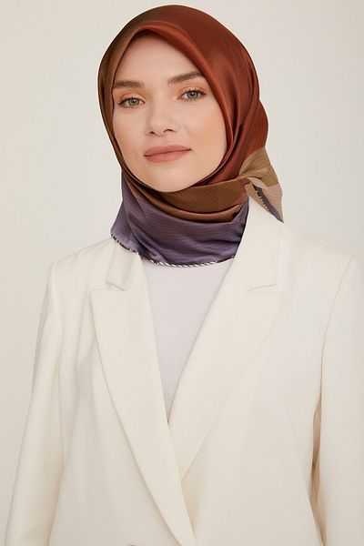 Armine Eșarfă de mătase 8836d (sura)