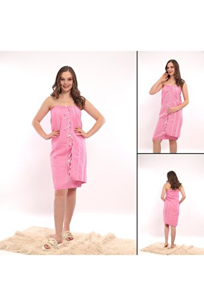 ROZET TEKSTİL Rozet Tekstil Pink Pamuk paket peškira za kupanje i plažu 100 x...