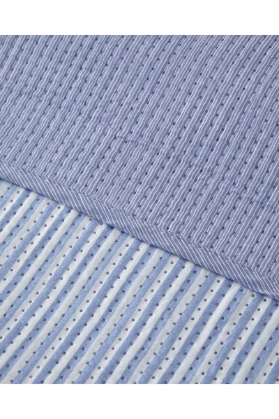 English Home Modern Art Tek Kişilik Çok Amaçlı Örtü Mavi