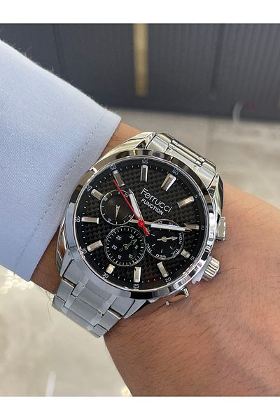 Ferrucci Men's Steel Wristwatch - Functional