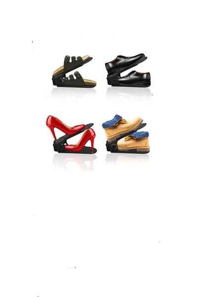 VİZYON 12 Stepped Shoes - Ramp and Storage Box Closet Organizer