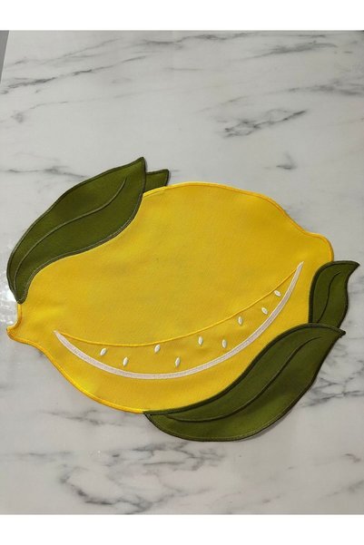 LİNDA MİA LEMON PATTERNED SINGLE AMERICAN SERVICE