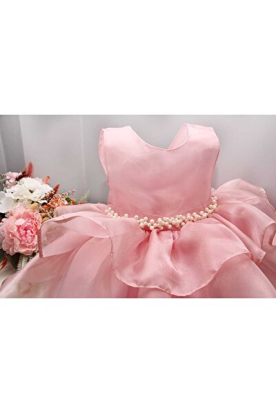 Sema sökücü Organze inci detaylı doğum günü ve mezuniyet elbisesi