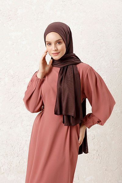 Tachnisa Women's Dark Mink Combed Shawl