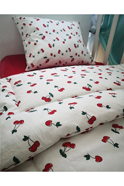 Bebek Özel 100% Cotton Baby/Child 70X110 Pillow Sheet Quilt Cherry Red (with ...