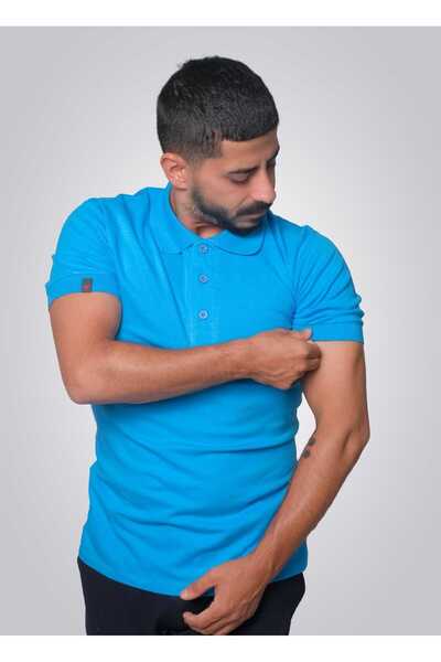 FROOY تي شيرت من القطن الممشط بياقة بولو 100% من القطن الأمريكي