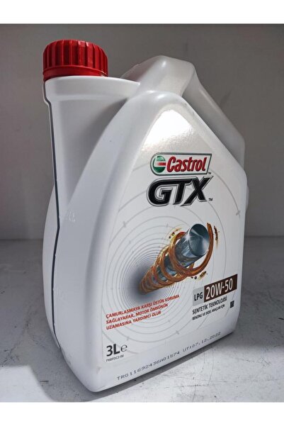CASTROL Gtx 20w-50 Lpg 3lt Temmuz 2024 Üretimi