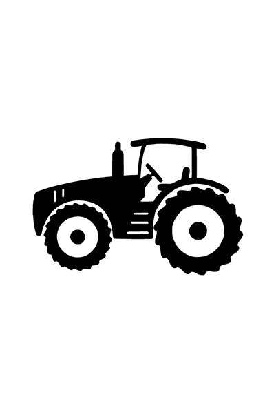 Kıvırcıkyoga ملصق جرار مقاس 10 × 7 سم - ديكور للسيارات والمحرك والكمبيوتر الم...