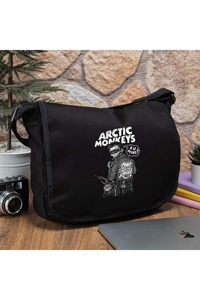 GOSSİP TEAM Geantă Messenger Arctic Monkeys „R U Mine” imprimată pentru echipa Gossip