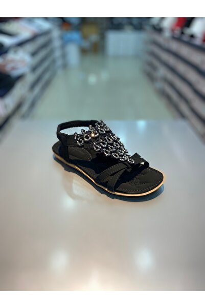 Guja Kız Çocuk Su Damlası Taşlı Sandalet