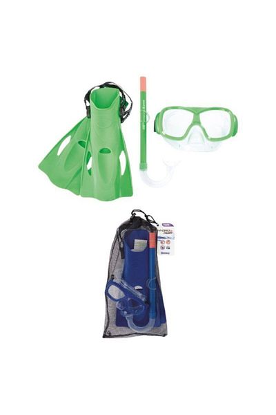 BESTWAY 25019 Hydro Swim Freestyle - Snorkel and Flippers Set 7+