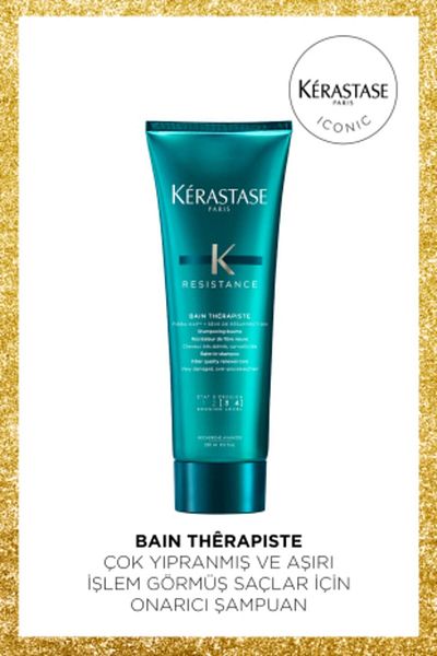 KÉRASTASE NesliBeauty - Natural Resistance Therapist Bain Thérapiste, Very Weathered and Excessive 5 Models