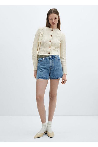 MANGO Woman Buttoned Knitwear Cardigan