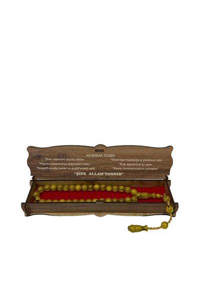 CassidoShoes Natural Stone Amber Prayer Beads KEHRIBARTESBİH9