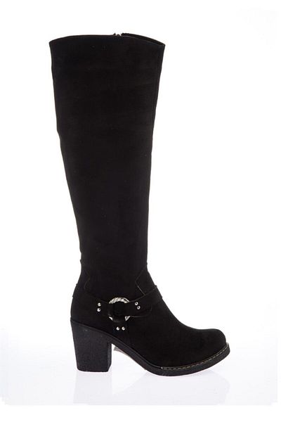 Fox Shoes Μαύρα γυναικεία μποτάκια E674250002