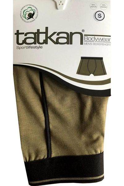 tatkan Ανδρικά χτενισμένα βαμβακερά μπόξερ - 9 τεμάχια