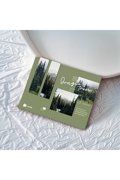 Copyrite 8 semne de carte cu design magnetic - estetice