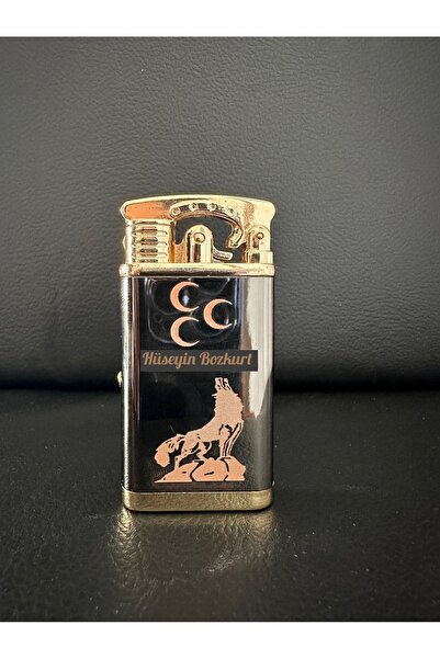 Techmarketi Kişiye Özel Saatli Çakmak Sevgiliye Özel Isimli Çakmak