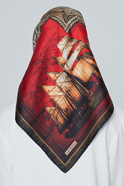 Armine Μεταξωτό κασκόλ 7473d (sura) (νοσταλγία)