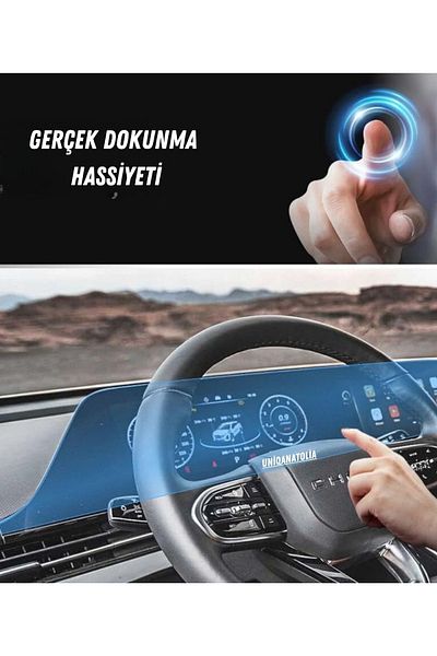 UniqAnatolia Chery OMODA 5 - Digital Display and Information Display, Compatible Nano Screen Protector