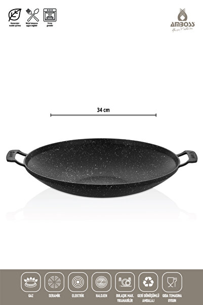 Amboss Döküm Sac Kavurma Gözleme Tavası