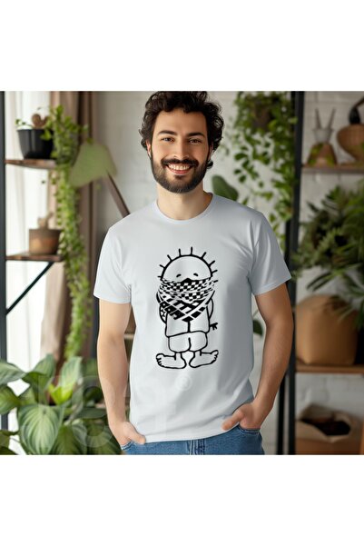 Crea Eymer Wear Δωρεάν μπλουζάκι Palestine Hanzala με στάμπα Unisex Crew Neck...