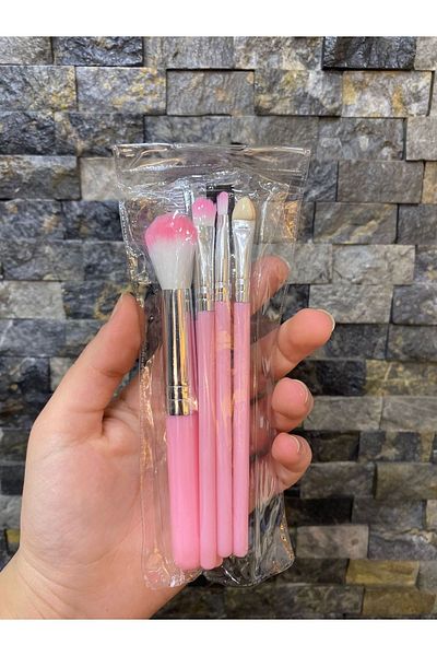 Rose Makeup Brush Set
