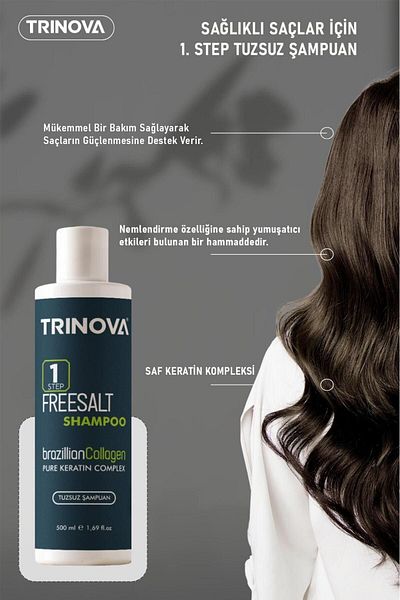 Trinova Salt-Free Shampoo 500 ml