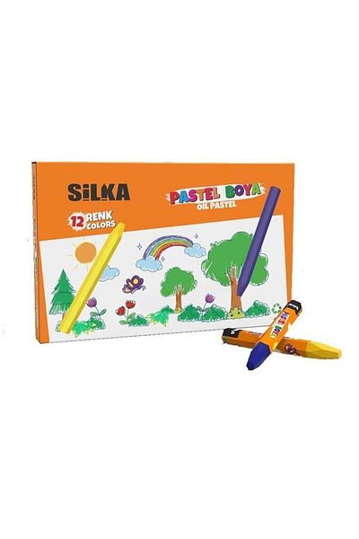 Silgy Silka Pastel Paint 12 Colors P.hs12-12