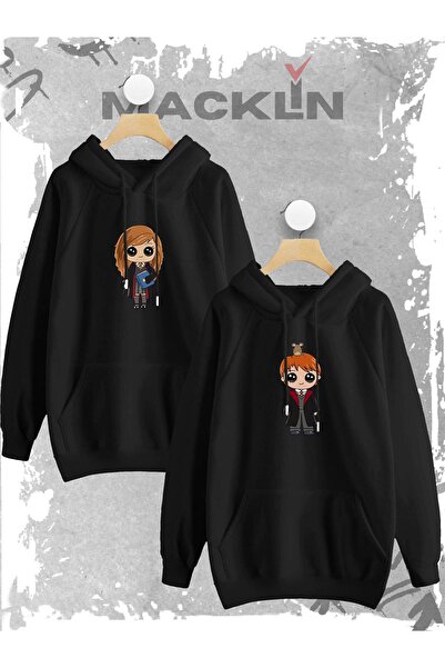 macklin Dragă combinație de cuplu Hermione Ron imprimat design special hanora...