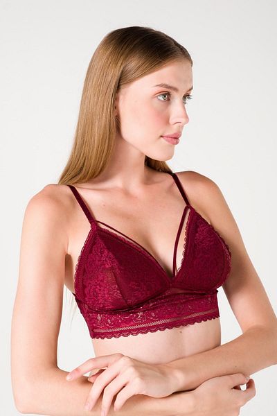 Top Step Bralette cu furtun de burete nesuportat