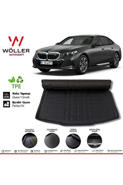 wöller BMW İ5 Bagaj Havuzu 2023 Sonrası 3D Wöller Ultraflex Esnek